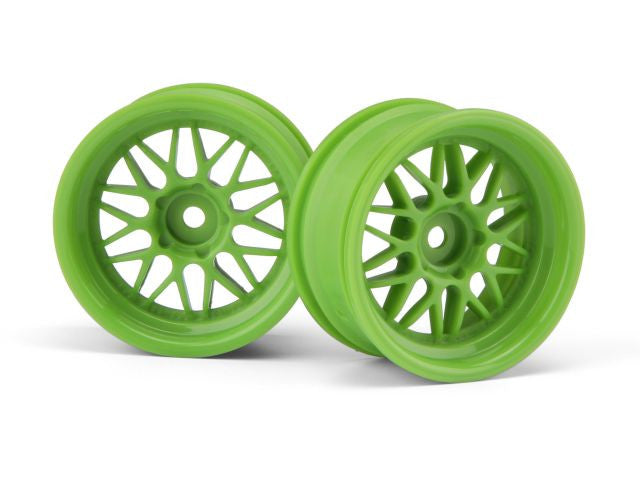 HPI 106772 HRE C90 Wheel 26mm Green 6mm Offset