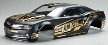 HPI 106981 2010 Chevy Camaro Body Matte Black 200mm *DISC*