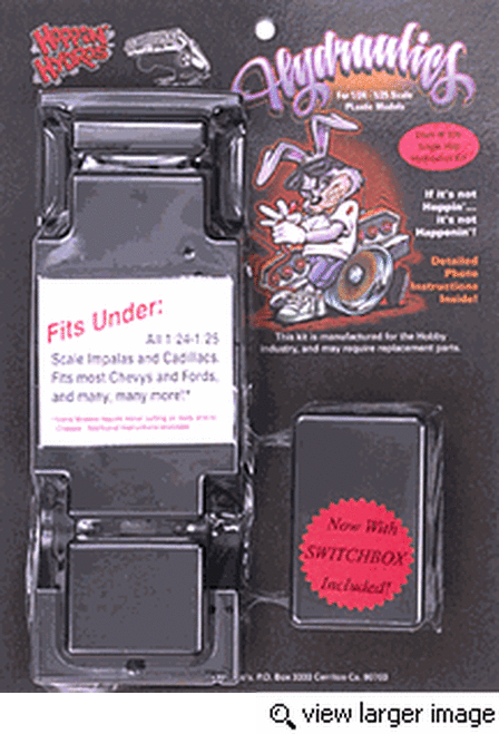 HOPPIN HYDROS 106 SINGLE HOP HYDRAULIC KIT 1/24 - 1/25 ( Set up for FRONT or BACK Hop)