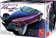 AMT 1083M/12 1/25 Snap 1997 Plymouth Prowler w/ Trailer