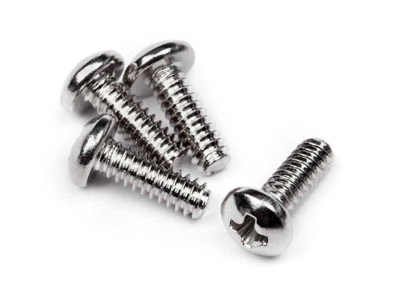 HPI 111336 Button Head Screw, 4-40X8mm, for the Savage XL (4pcs)