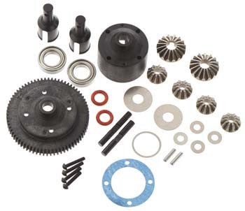 HB RACING 112784 Center Gear Differential Set 72T D413