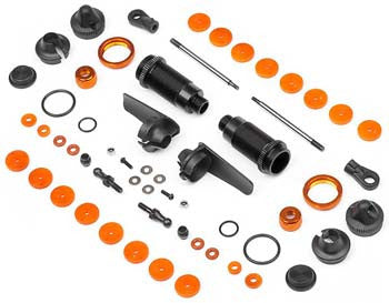 HB RACING 112788 Big Bore Shock Set 88mm D413