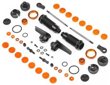 HB RACING 112789 12mm Big Bore Shock Set 100mm D413