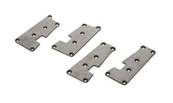 HB RACING 112803 Suspension Arm Cover Set (CBN Graphite) D413