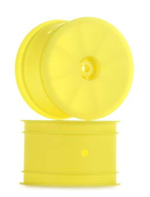 HB RACING 112827 Rear Wheel Yellow D413