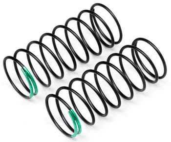 HB RACING 113059 1/10 Buggy Spring Front 52.3mm Green D413