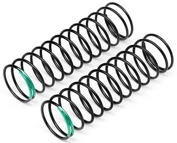 HB RACING 113065 Rear Shock Spring Green - 32.9g/mm
