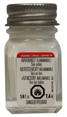 TESTORS 1145 Enamel 1/4 oz Gloss White