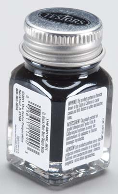 TESTORS 1149 Enamel 1/4 oz Flat Black