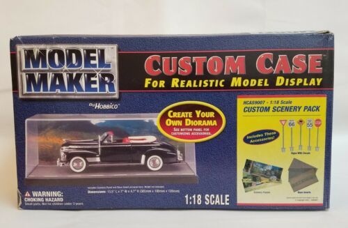 HOBBICO HCAS9007 Custom Case 1/18 Scale Display