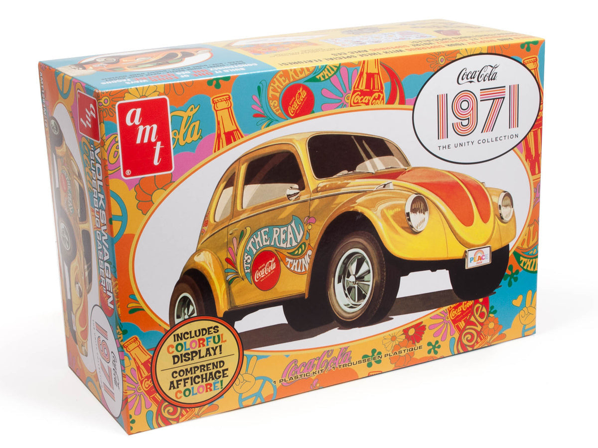 AMT 1284 1/25 Volkswagen Superbug 1971 Unity Graphics (Coke) Bug