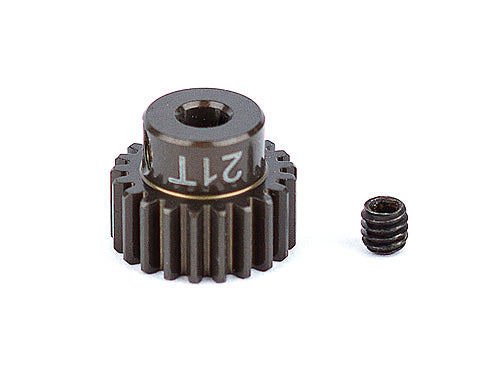 ASSOCIATED 1339 FT Aluminum Pinion Gear, 21T 48P, 1/8 shaft
