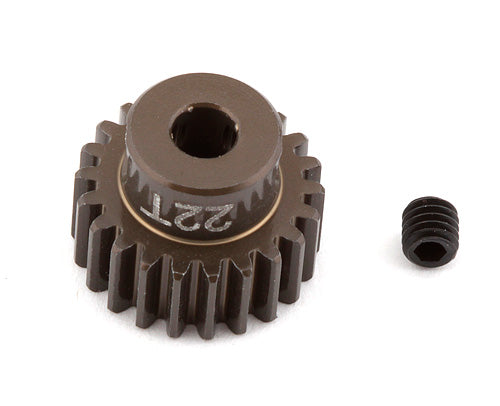ASSOCIATED 1340 FT Aluminum Pinion Gear, 22T 48P, 1/8 shaft