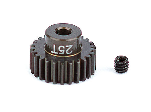 ASSOCIATED 1343 FT Aluminum Pinion Gear, 25T 48P 1/8 shaft
