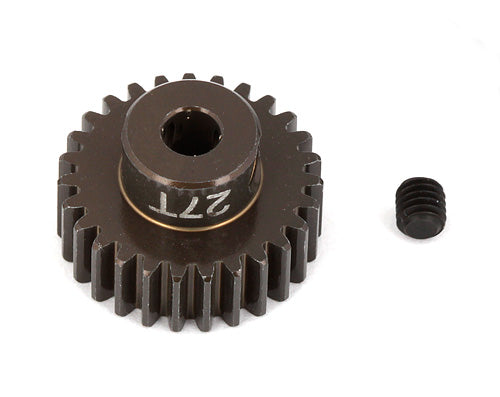 ASSOCIATED 1345 FT Aluminum Pinion Gear, 27T 48P, 1/8 shaft