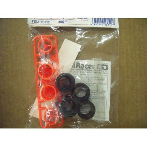 TAMIYA 15112 Super Low-Height Sponge Tire & Wheel Set *DISC*