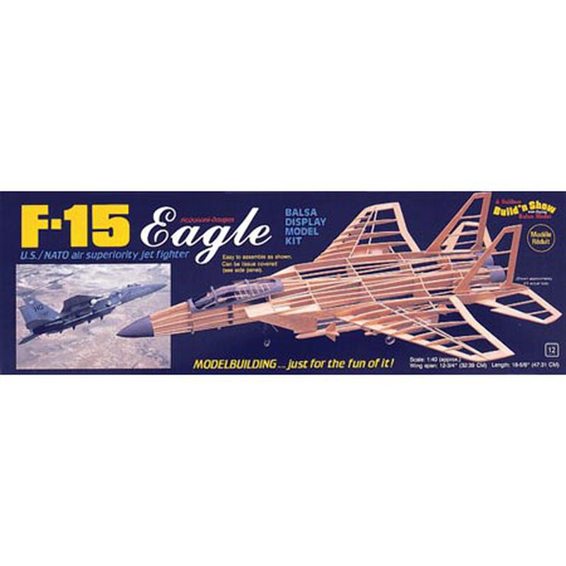 GUILLOWS 401 F15 Eagle Kit 12.5"