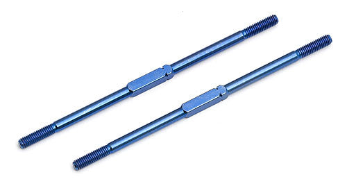ASSOCIATED 1419 Titanium Turnbuckles 3.0" Blue GT2 *DISC*