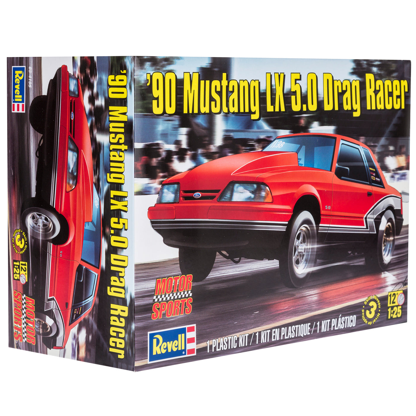 REVELL 85-4195 1/25 '90 Mustang LX 5.0 Drag Racer
