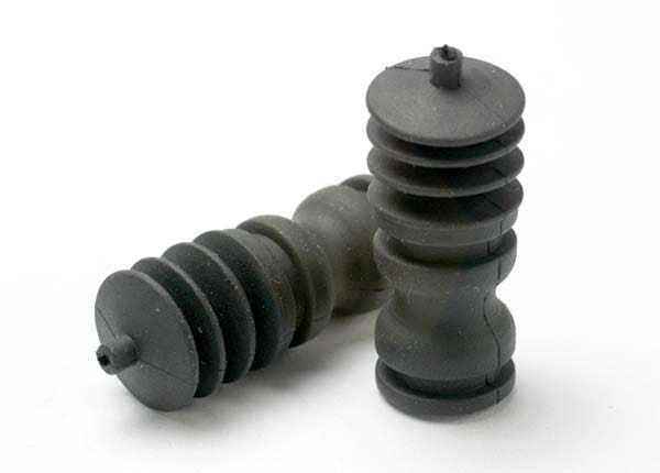 TRAXXAS 1577 Boots, pushrod (2) (rubber, for steering rods)