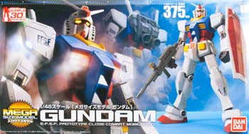 BANDAI 162027 RX-78-2 Gundam 1/48 Mega Size