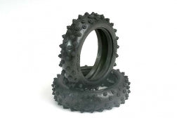 TRAXXAS 1771 Tires, 2.1" spiked front (2) Bandit