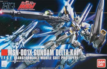 BANDAI 179641 #148 MSN-001X Gundam Delta Kai HGUC 1/144 from "Mobile Suit Gundam UC"