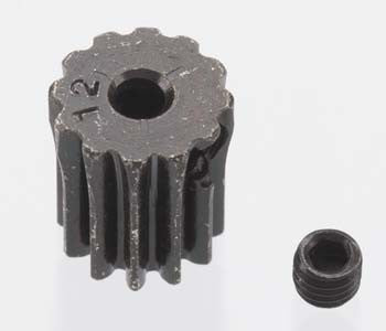 ROBINSON RACING 1812 Mini Pinion 2mm Hard Blackened Steel .5 Mod 12T