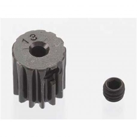 ROBINSON RACING 1813 Mini Pinion 2mm Hard Blackened Steel .5 Mod 13T