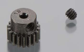 ROBINSON RACING 1818 Mini Pinion 2mm Hard Blackened Steel .5 Mod 18T