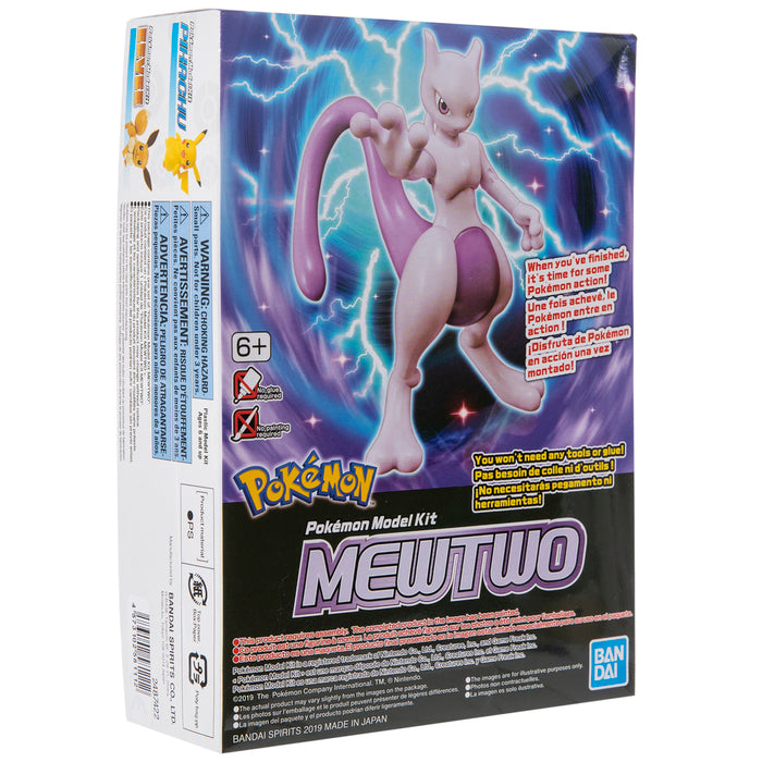 BANDAI 2487422 Mewtwo "Pokemon", Bandai Pokemon Model Kit