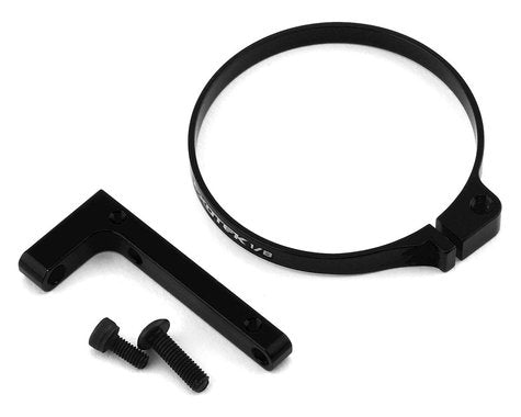 EXOTEK 1914BLK 1/8 V2 Buggy Clamp on Fan Mount Black