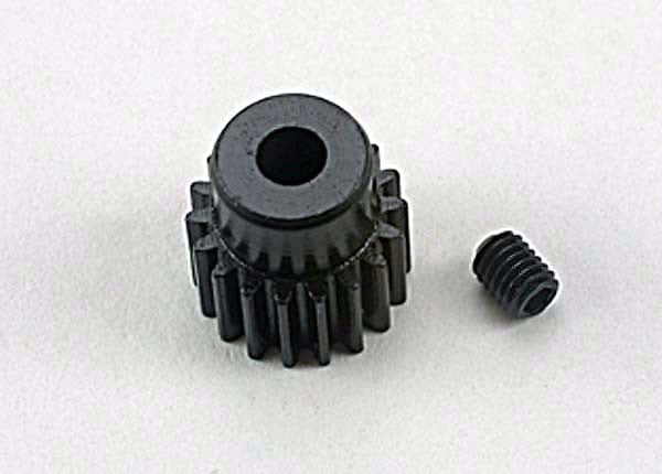 TRAXXAS 1918 Gear, 18T pinion 48p / set screw : 2WD SLASH, STAMPEDE 2WD