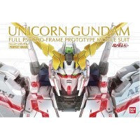 BANDAI 194365 1/60 RX-0 Unicorn Gundam PG Model Kit, from "Gundam UC"