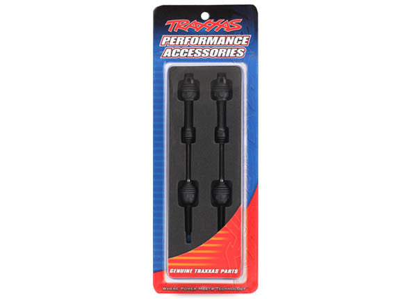 TRAXXAS 1951R Driveshafts, rear, steel-spline constant-velocity (complete assembly) (2) (fits 2WD Rustler/Stampede)