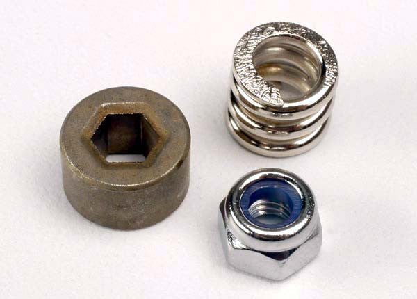 TRAXXAS 1994 Slipper tension spring/ spur gear bushing & locknut