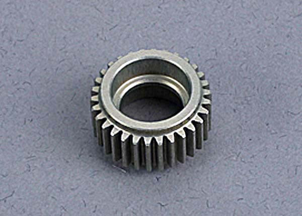 TRAXXAS 1996X Idler gear, machined-aluminum (not for use with steel top gear) (hard-anodized) (30-tooth)