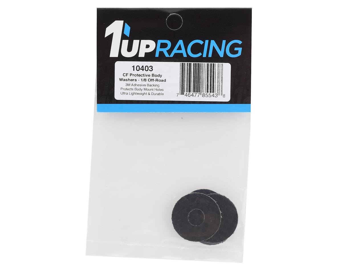1 UP 10403 Carbon Fiber 1/8 Offroad Body Washers (4)