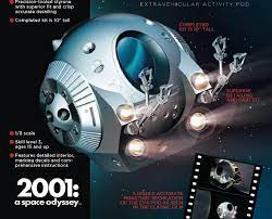 MOEBIUS 2001-4 1/8 2001 Space Odyssey EVA Pod