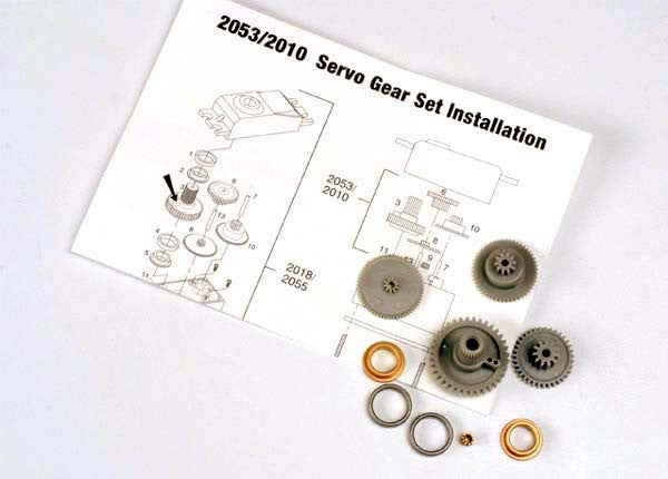 TRAXXAS 2053 Servo Gears for 2055 2056 Servos: STAMPEDE 2WD