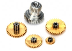 TRAXXAS 2064X Gear set, metal for 2065X waterproof sub-micro servo *DISC