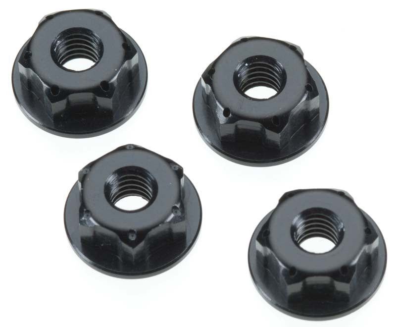 JCONCEPTS 2076 Locking Wheel Nut Lightweight Black 8/32 (4)