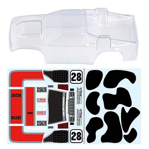 ASSOCIATED 21434 RC 28T Body, clear