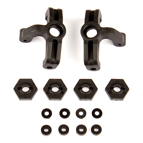 ASSOCIATED 21508 Steering Blocks and Wheel Hexes:14B,14T