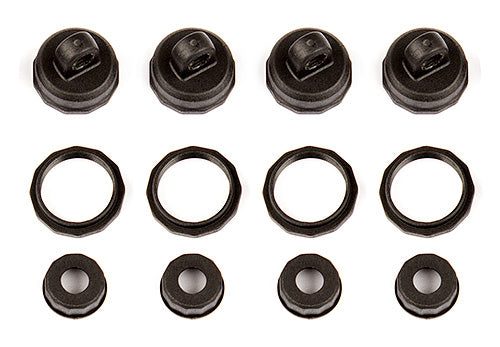 ASSOCIATED 21536 Shock Caps and Collars 14B 14T