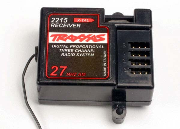 TRAXXAS 2215 Receiver, 3-Channel, 27MHz