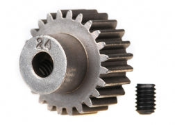TRAXXAS 2424 Gear, 24T pinion 48p / set screw