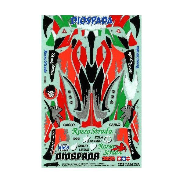 TAMIYA 15210 Diospada Dress-Up Sticker *DISC*
