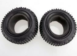 TRAXXAS 2470 Tires, Alias 2.2 rear (2) w/ foam inserts Bandit soft compound